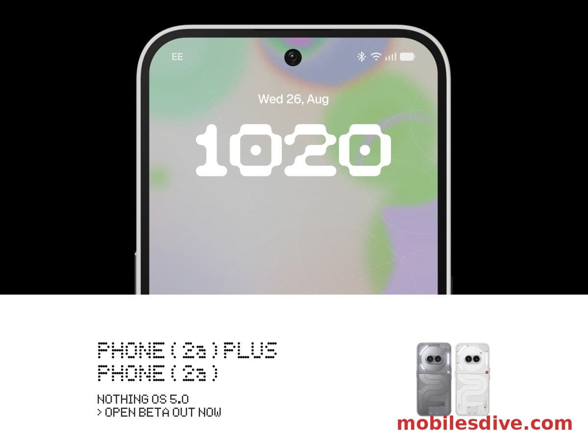 Nothing Phone (2a) and Phone (2a) Plus Get Nothing OS 5.0 Open Beta with Fresh Look and Android 17